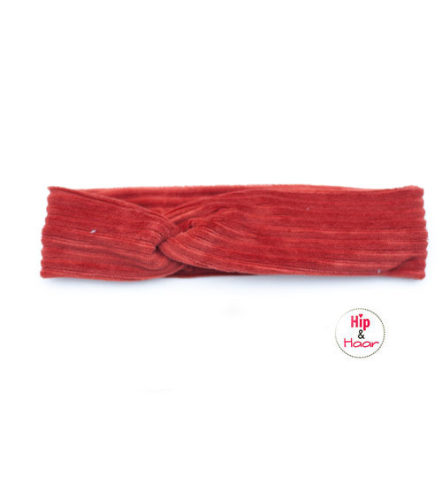 ribstof-haarband-rood